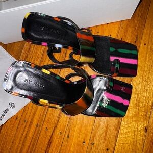 BY FAR Black Heels Elegant Design